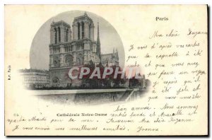 Postcard Old Paris Cathedrale Notre Dame