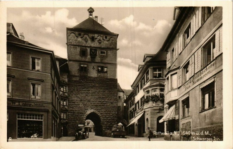 CPA AK Rottweil Schwarzes Tor GERMANY (938939)