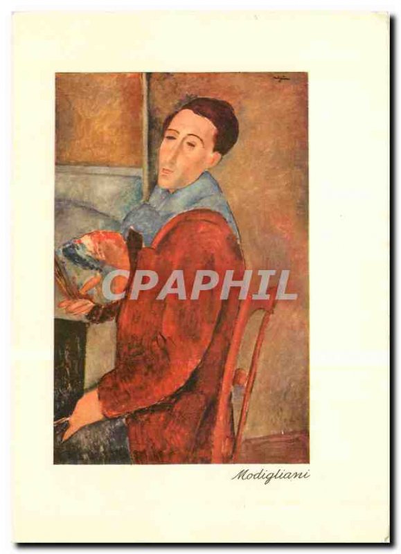 Modern Postcard Amedeo Modigliani Self Portrait