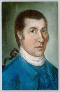 Samuel McIntire Portrait, Salem Massachusetts, Art Postcard By Benjamin Blyth