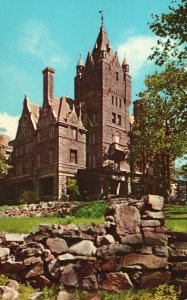 Vintage Postcard Boldt Castle Heart St. Lawrence River Thousand Islands New York