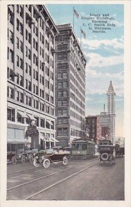 Leary And Empier Building Showing L C Smith Building In Distance Seattle Wash...