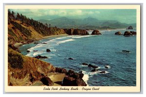 Vintage Postcard OR Ecola Park Oregon Coast Standard View Card 