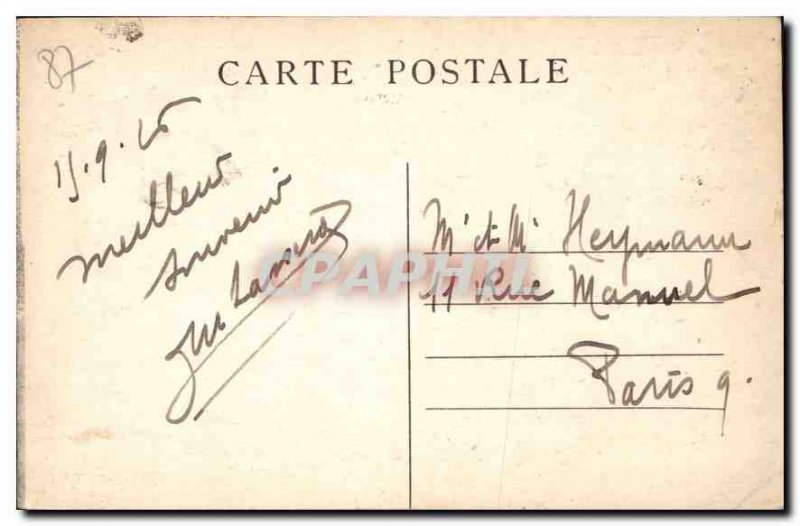 Old Postcard Limousin Pittoreaque St Sulpice Lauriere L'Etang