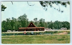 FLORENCE, South Carolina SC ~ Roadside FLORENCE KOA Campground c1970s Postcard