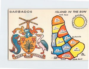 Postcard Island In The Sun Barbados