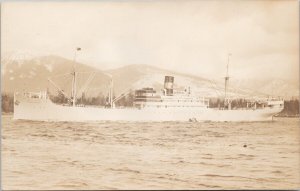 SS 'Margaret Johnson' Ship Boat Johnson Line Unused RPPC Postcard H57 *as is