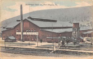 Port Allegany Pennsylvania Mississippi Glass Co Vintage Postcard AA96593