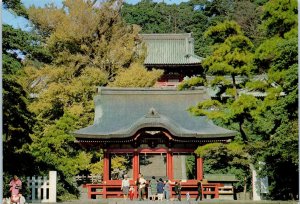 1980s Tsurugaoka Hachimangu Shrine Kamakura Japan Postcard