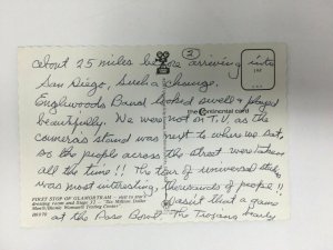 Glamortram Universal Studios Postcard Six Million Dollar Man Bionic Woman