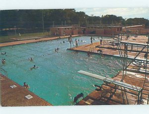 Pre-1980 SWIMMING POOL SCENE Lamar Colorado CO AF2261