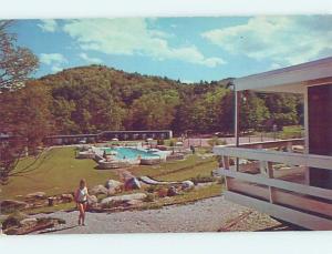 Unused Pre-1980 RESORT SCENE South Lee - Near Pittsfield Massachusetts MA c4513