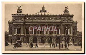 Old Postcard Paris Strolling L & # 39Opera