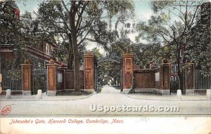 Johnson Gate at Harvard College Cambridge, MA