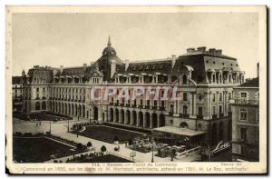 Old Postcard Rennes Palais du Commerce