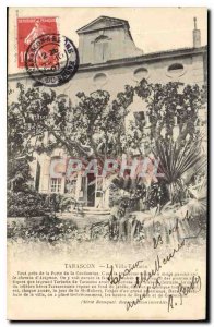 Old Postcard Tarascon Villa Tartarin very close to the Porte de la Condamine ...