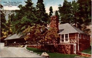 Postcard Bruin Inn in North Cheyenne Canon, Colorado Springs, Colorado