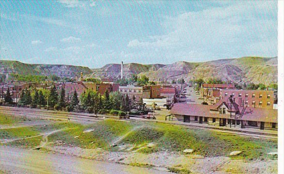 Canada Main Street Drumheller Alberta