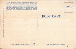 Cascade, Pool and Beathing Beach at Euclid Beach Park Cleveland