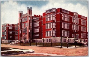 McKinley High School Saint Louis Missouri MO Campus Building Street Postcard