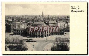 Postcard Old Burgtheater Wien