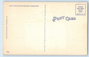 c1940 Bethany West Virginia WV Postcard Study Used Alexander Campbell Building