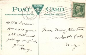 Vintage Postcard 1910's Pilgrims at Saint Joseph Shrine Parish Montreal Canada