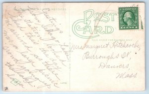 SEBAGO LAKE, ME Maine ~ Maine Central RAILROAD DEPOT  c1910s Postcard 