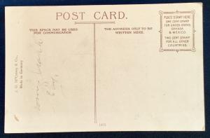 Postcard Unused Bellevue Hotel Marietta OH LB