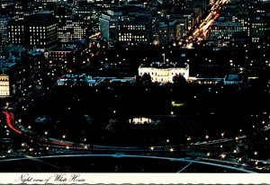 Washington D C The White House Panoramic View At Night