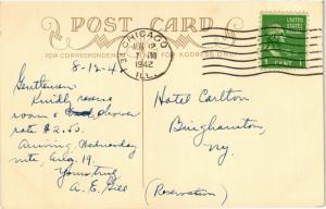 PALMER HOUSE HOTEL CHICAGO ILLINOIS