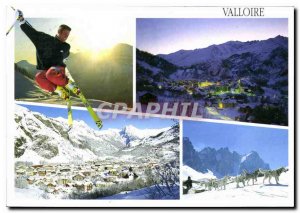 Modern Postcard the Cret Rond Valloire Peron Encombres Massif Ski Ceraes Dogs