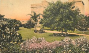 Postcard Florida St. Petersburg Soreno Hotel Park Sunny Scenes 23-7330