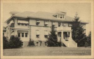 Millville NJ Hospital Old Postcard