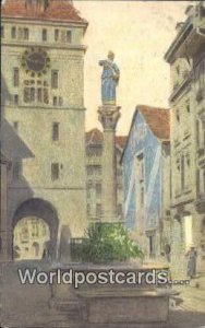 Die Schonheiten Berns Swizerland 1911 Missing Stamp 