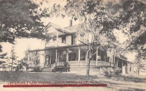 Wilkins Farm House Loch Sheldrake, New York NY Postcard