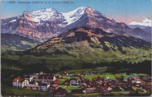 Switzerland Adelboden Lohner Vintage Postcard C196