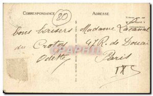 Old Postcard Le Crotoy A Tennis Game on the Beach