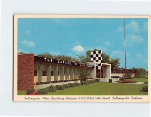 Postcard Indianapolis Motor Speedway Museum, Indianapolis, Indiana