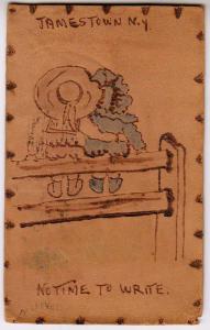 Leather - No Time To Write, Jamestown NY