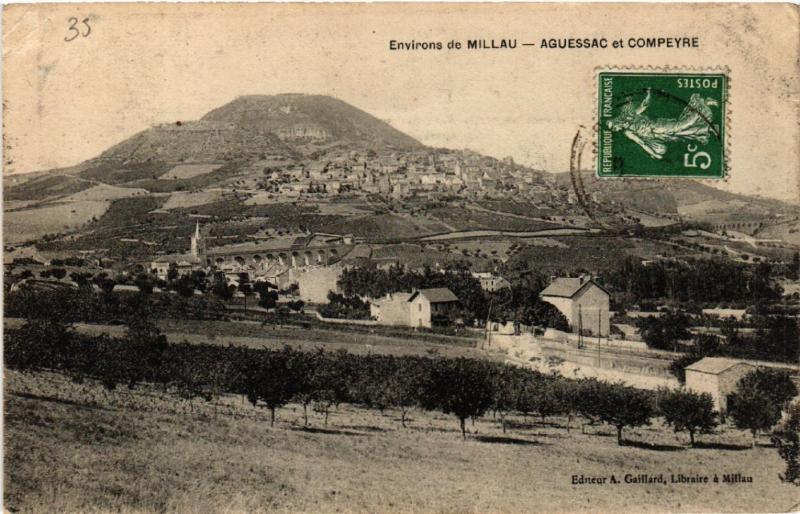 CPA Env. de MILLAU - Aguessac et COMPEYRE (475149)