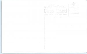 c1930s Oceanside, CA RPPC Mission San Luis Melted Red Bricks Photo Postcard A92