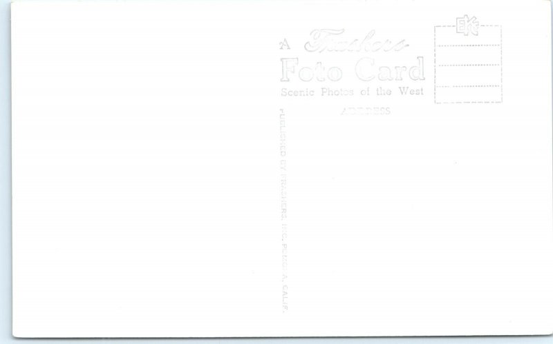 c1930s Oceanside, CA RPPC Mission San Luis Melted Red Bricks Photo Postcard A92