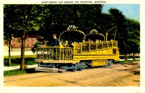 Canada - QC, Montreal. Sightseeing Car