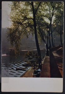 Paris, France - La Seine au Quai d'Anjou - 1956