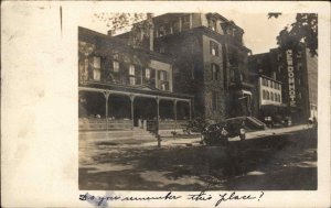 Hartford Connecticut CT Cancel - Buildings 1910 Real Photo Postcard