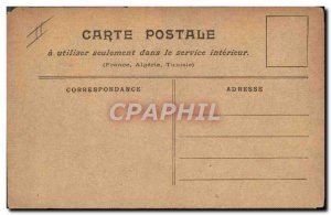 Old Postcard The fight rope