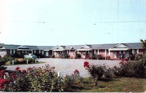 Postcard MOTEL SCENE Calhoun Georgia GA AI7691
