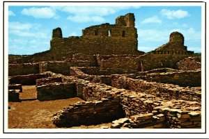 New Mexico Mountainair San Gregorio de Abo Mission Monument