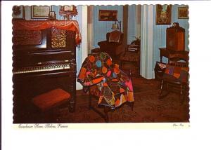 Piano in Parlor, Eisenhower Home, Abilene, Kansas, Photo Ray